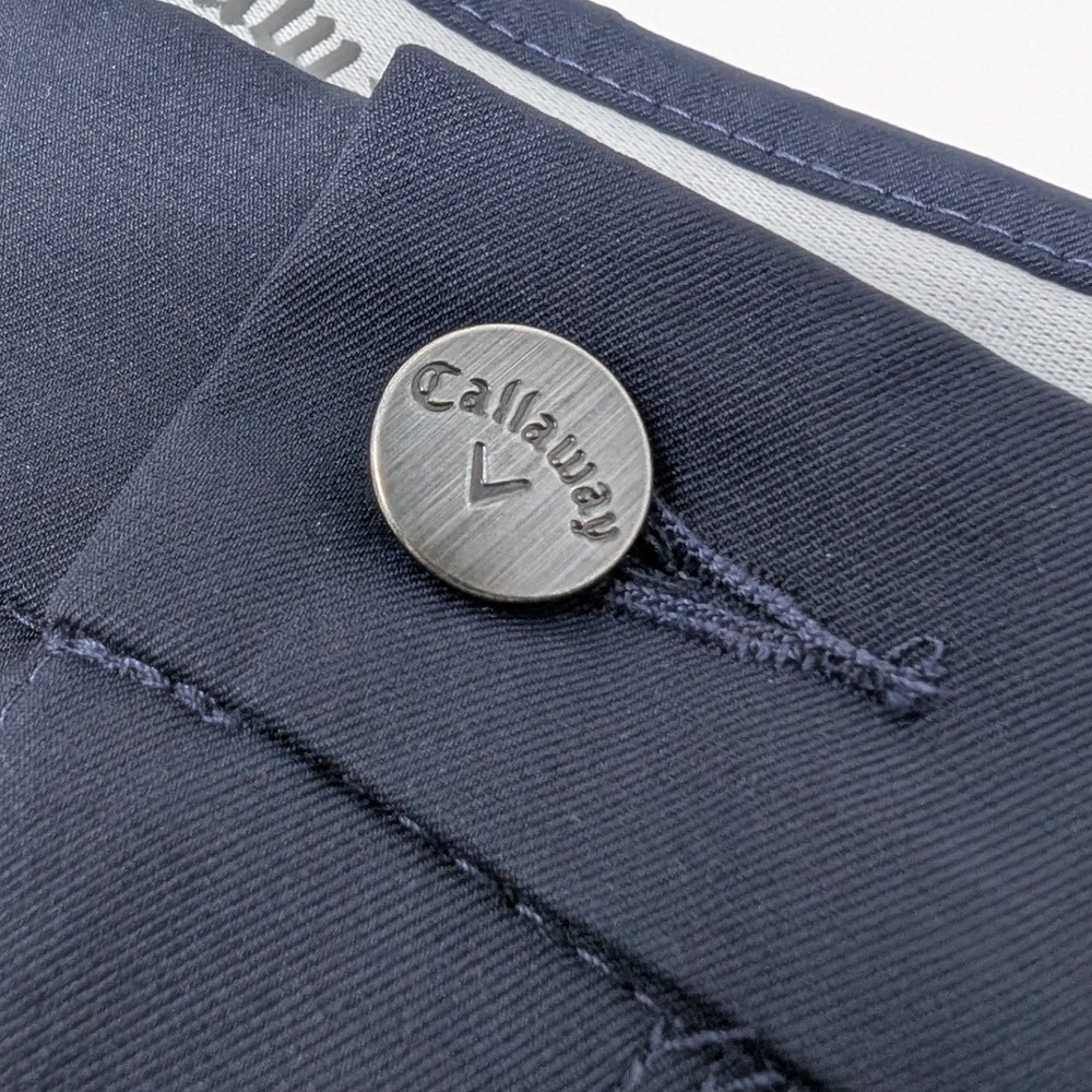 Callaway Men's 40x34 Navy Golf Pants Performance Stretch Grip Waist Activewear - Picture 9 of 14